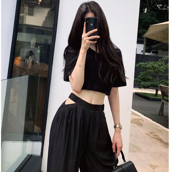 2020 two piece set women summer crop wide leg pants elegant ensemble femme office ladies black suits casual women clothing1, White
2020 two piece set women summer crop wide leg pants elegant ensemble femme office ladies black suits casual women clothing1, White