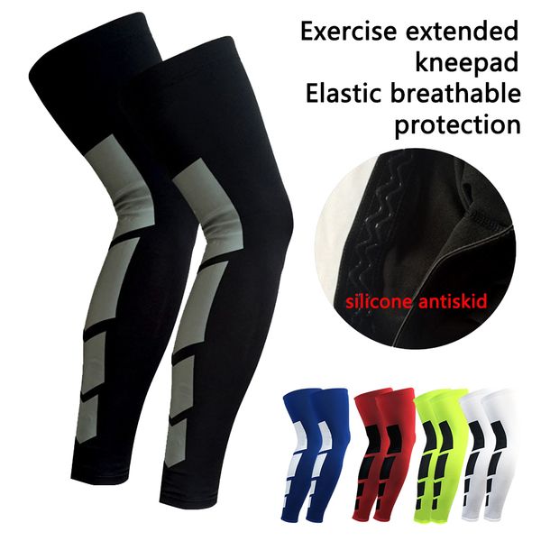 1pcs pro sports silicone antiskid long knee legwarmers support compression brace pad protector sport basketball leg sleeve, Black;gray
1pcs pro sports silicone antiskid long knee legwarmers support compression brace pad protector sport basketball leg sleeve, Black;gray
