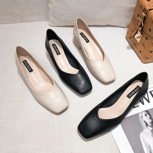 new solid all-match casual style comfortable set of professional high heels single thick heel women3.5cm 7qiy, Black
new solid all-match casual style comfortable set of professional high heels single thick heel women3.5cm 7qiy, Black