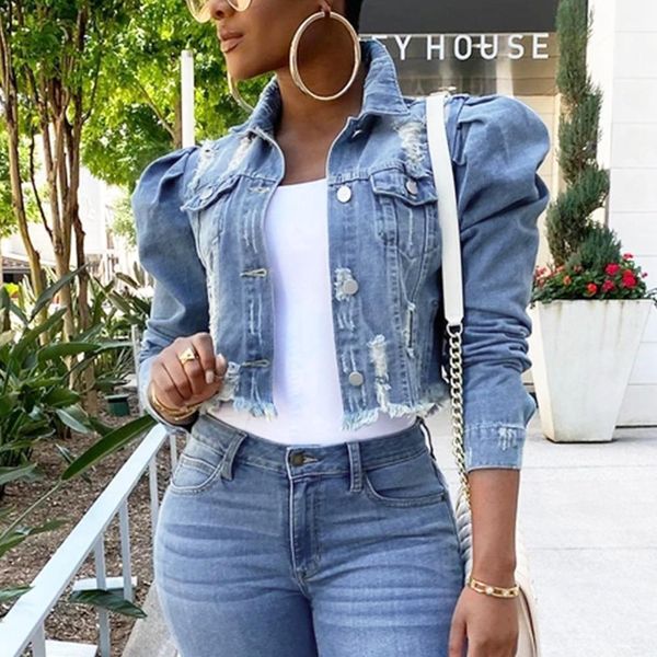 ladies denim jackets women fashion casual stand collar hole ripped long sleeve denim jacket women jeans coat outerwear, Black;brown
ladies denim jackets women fashion casual stand collar hole ripped long sleeve denim jacket women jeans coat outerwear, Black;brown