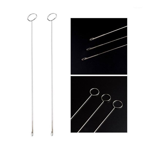 2pcs stainless steel long loop turner crochet hooks sewing belt cited tool diy knitting accessories sewing accessories1, Black
2pcs stainless steel long loop turner crochet hooks sewing belt cited tool diy knitting accessories sewing accessories1, Black
