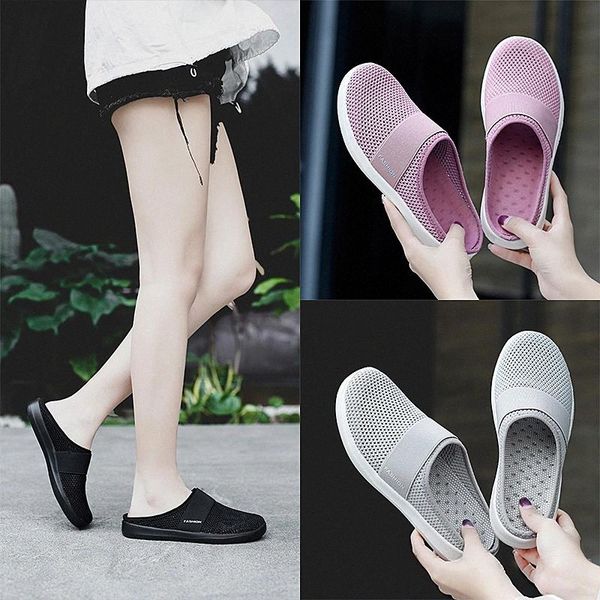 big size 35-42 women slippers summer mesh breathable shoes female slip-on loafers slides classic comfortable flats casual shoes #zc2f, Black
big size 35-42 women slippers summer mesh breathable shoes female slip-on loafers slides classic comfortable flats casual shoes #zc2f, Black