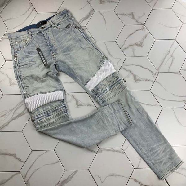 men's distressed ripped skinny jeans fashion mens jeans slim motorcycle moto biker causal mens denim pants hip hop men jeans, Blue
men's distressed ripped skinny jeans fashion mens jeans slim motorcycle moto biker causal mens denim pants hip hop men jeans, Blue