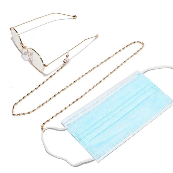 2020 chic gold color chain copper beads handmade eyeglasses chain glasses cord masks chain mask lanyard sunglasses accessories h jllexu
2020 chic gold color chain copper beads handmade eyeglasses chain glasses cord masks chain mask lanyard sunglasses accessories h jllexu