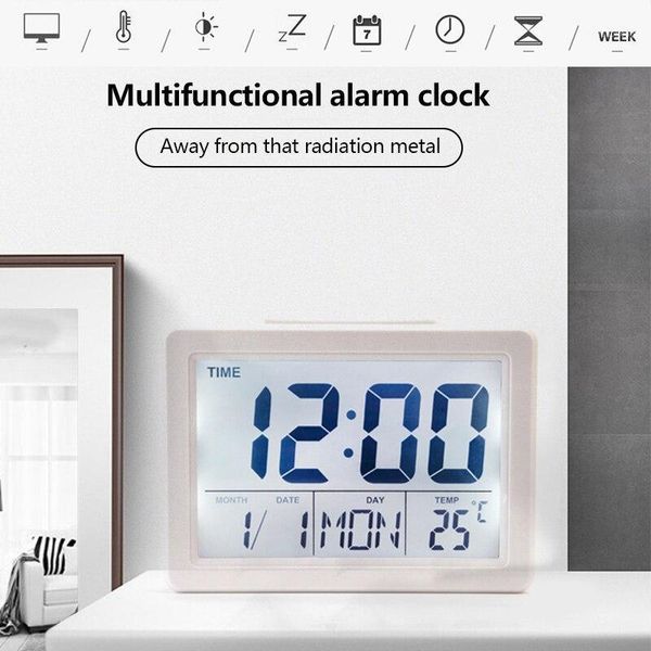 other clocks & accessories sound control led alarm clock bedside electronic battery operated large lcd screen digital calendar temperature d
other clocks & accessories sound control led alarm clock bedside electronic battery operated large lcd screen digital calendar temperature d