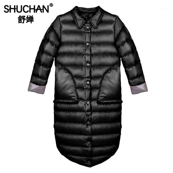 shuchan designer winter down jacket women 2019 korean fashion women down coats jackets warm woman parka1, Black
shuchan designer winter down jacket women 2019 korean fashion women down coats jackets warm woman parka1, Black