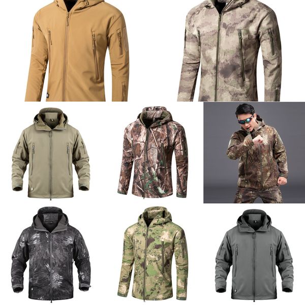 winter autumn hiking jackets warm military hunting jacket shark camo soft shell army outwear coat men army tactical jacket q1211, Black;brown
winter autumn hiking jackets warm military hunting jacket shark camo soft shell army outwear coat men army tactical jacket q1211, Black;brown