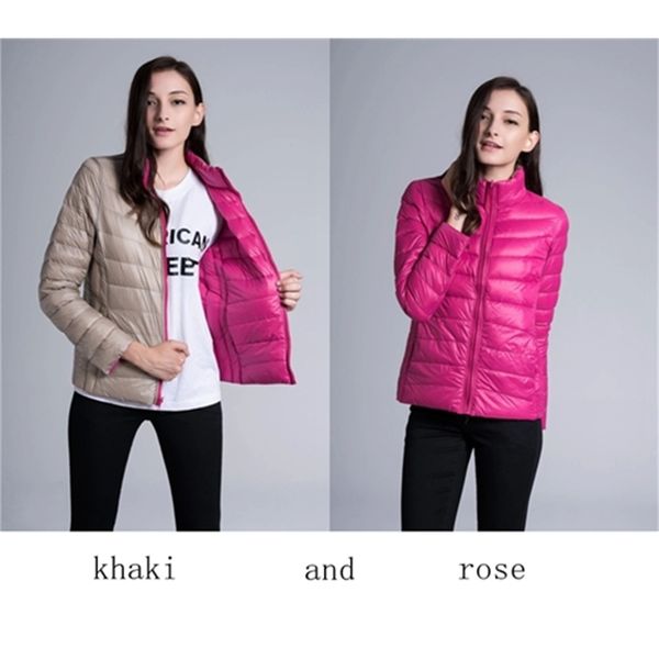 2021 new ultra light down jacket women feather double side windbreaker reversible lightweight coat parks 8bbt, Black
2021 new ultra light down jacket women feather double side windbreaker reversible lightweight coat parks 8bbt, Black