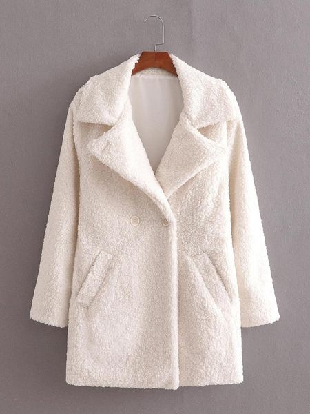2020 new autumn winter women female casual polyester solid coat brand blouse outwear, Black
2020 new autumn winter women female casual polyester solid coat brand blouse outwear, Black