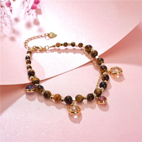 natural tiger eyes stone beads bracelet adjustable braided rope bangles for women yoga healing balance bracelets jewelry b433, Golden;silver
natural tiger eyes stone beads bracelet adjustable braided rope bangles for women yoga healing balance bracelets jewelry b433, Golden;silver