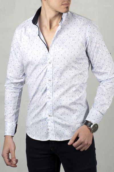 deepsea white men 's shirt 100 cotton narrow cutting motif pattern long sleeve spring summer autumn winter casual business casual 20050, White;black
deepsea white men 's shirt 100 cotton narrow cutting motif pattern long sleeve spring summer autumn winter casual business casual 20050, White;black