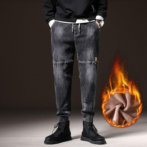 men's jeans winter fleece thicken loose speed foot casual pants 2021 fashion trend blue black elasticity
men's jeans winter fleece thicken loose speed foot casual pants 2021 fashion trend blue black elasticity
