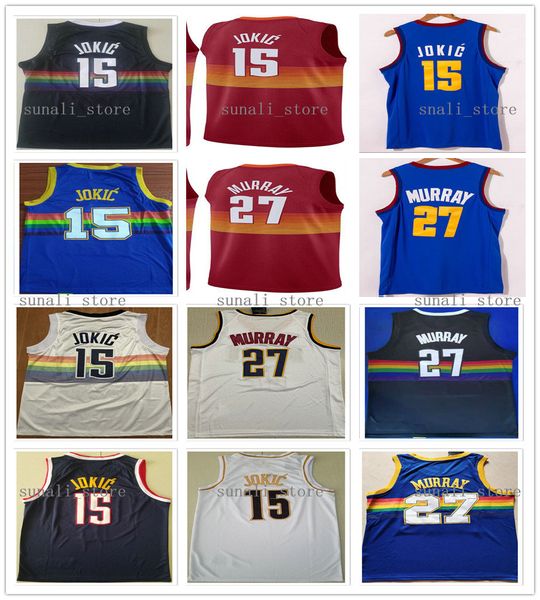 stitched men 2021 city orange rainbow jokic 15 nikola jerseys jamal 27 murray basketball blue white color shirts embroidery fast shipping, Black;red
stitched men 2021 city orange rainbow jokic 15 nikola jerseys jamal 27 murray basketball blue white color shirts embroidery fast shipping, Black;red