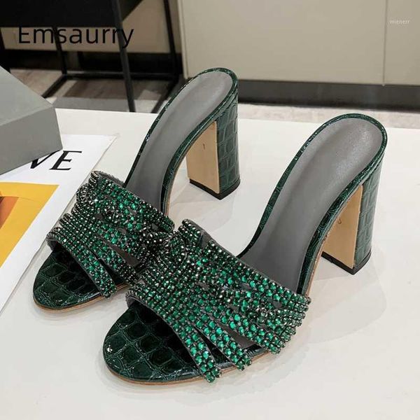 new arrival summer 2020 crystal slippers women high heel open toe genuine leather stone grain rhinestone runway shoes woman1, Black
new arrival summer 2020 crystal slippers women high heel open toe genuine leather stone grain rhinestone runway shoes woman1, Black
