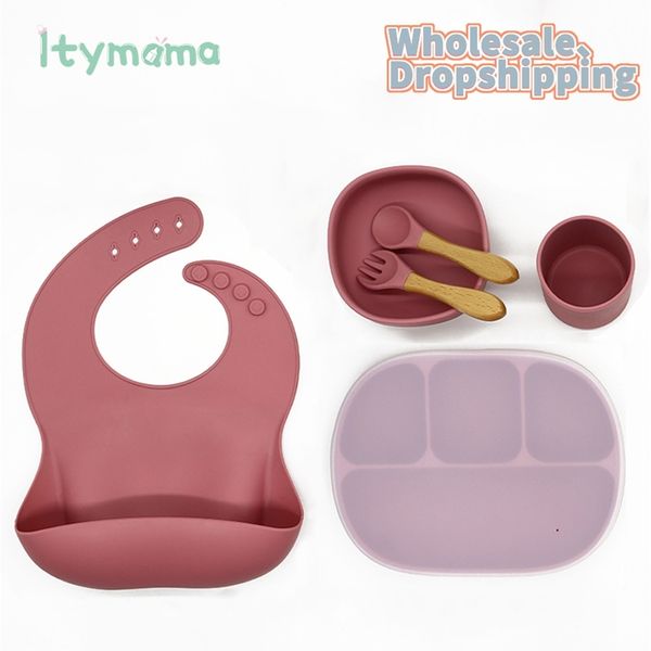 6pcs set silicone baby feeding bowl tableware waterproof spoon non-slip food grade dishes for plate 220209
6pcs set silicone baby feeding bowl tableware waterproof spoon non-slip food grade dishes for plate 220209