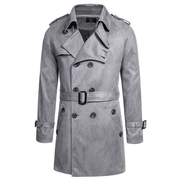 men's trench coats 2021 autumn long coat men double breasted suede slim fit pea british style windbreaker jacket, Tan;black
men's trench coats 2021 autumn long coat men double breasted suede slim fit pea british style windbreaker jacket, Tan;black