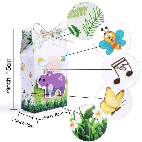 ourwarm 12pcs safari animals party paper candy gift bags box with burlap jungle favor kids gifts baby birthday party decoration wmtqlp
ourwarm 12pcs safari animals party paper candy gift bags box with burlap jungle favor kids gifts baby birthday party decoration wmtqlp