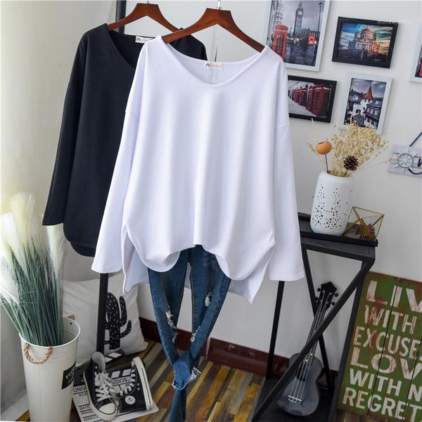 winter women cotton oversized pullover plus size long v neck thick casual tee shirt maternity clothes1, White
winter women cotton oversized pullover plus size long v neck thick casual tee shirt maternity clothes1, White