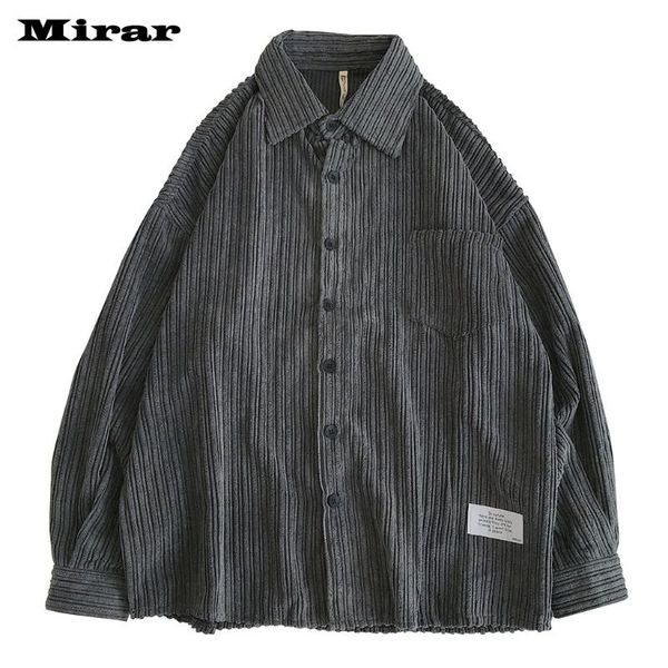 men's casual shirts camiseta de manga style for men in autumn and winter fashion solid corduroy long sleeve shirt 2021 para hombre, White;black
men's casual shirts camiseta de manga style for men in autumn and winter fashion solid corduroy long sleeve shirt 2021 para hombre, White;black