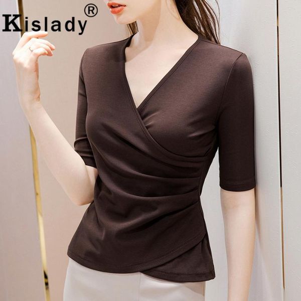 new spring women's deep v-neck fold gothic shirts harajuku patchwork shirts korean charming fashion solid clothes, White
new spring women's deep v-neck fold gothic shirts harajuku patchwork shirts korean charming fashion solid clothes, White