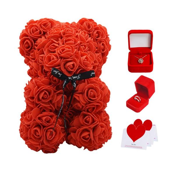 decorative flowers & wreaths teddy rose bear with silver ring projection necklace and gift box valentine's gifts diamond bears
decorative flowers & wreaths teddy rose bear with silver ring projection necklace and gift box valentine's gifts diamond bears