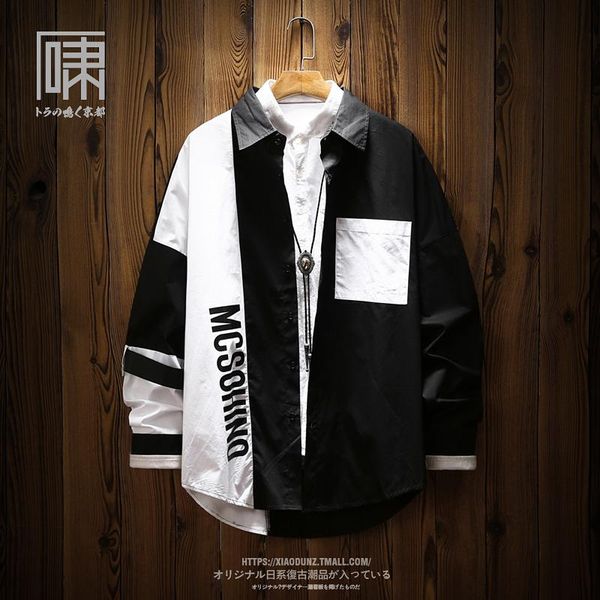 simple long sleeve stylish shirt sport men black mens slim fit casual thick shirts erkek giyim new clothes fashion kk60cs, White;black
simple long sleeve stylish shirt sport men black mens slim fit casual thick shirts erkek giyim new clothes fashion kk60cs, White;black