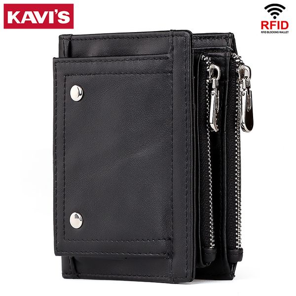 kavis 100% genuine leather men wallet coin purse small mini card holder portfolio portomonee male walet pocket double zipper, Red;black
kavis 100% genuine leather men wallet coin purse small mini card holder portfolio portomonee male walet pocket double zipper, Red;black