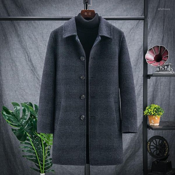 2020 new fashion autumn and winter high-end double faced men's high-end double-sided wool coat men mens overcoat, Black
2020 new fashion autumn and winter high-end double faced men's high-end double-sided wool coat men mens overcoat, Black