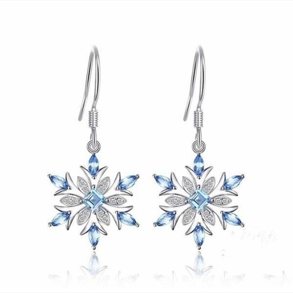 dangle & chandelier trendy cubic zirconia silver color snowflake earrings blue cz crystal for women jewelry
dangle & chandelier trendy cubic zirconia silver color snowflake earrings blue cz crystal for women jewelry