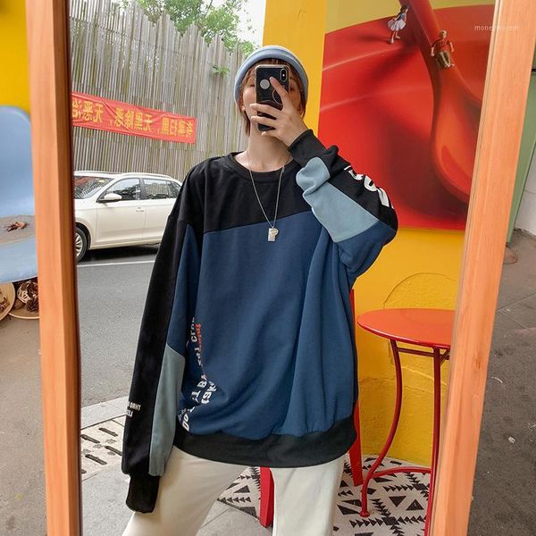 autumn cotton hoodies men fashion contrast color letter printing casual o-neck pullover man streetwear hip hop loose sweatshirt1, Black
autumn cotton hoodies men fashion contrast color letter printing casual o-neck pullover man streetwear hip hop loose sweatshirt1, Black