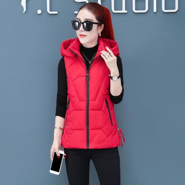 women's vests autumn winter solid vest women cotton 2021 short fashion waistcoat hooded female casual coat plus size s-3xl, Black;white
women's vests autumn winter solid vest women cotton 2021 short fashion waistcoat hooded female casual coat plus size s-3xl, Black;white