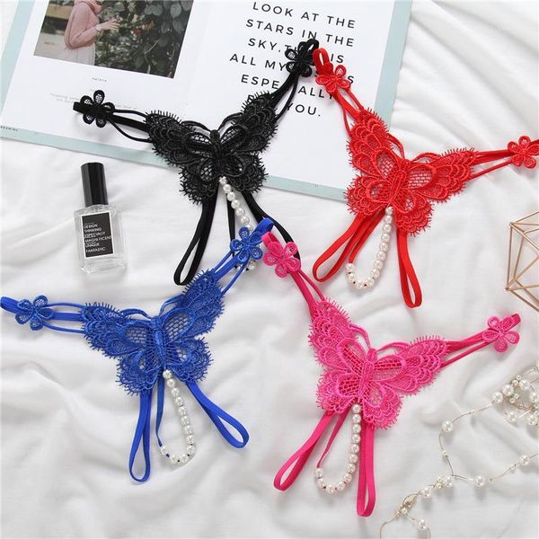 lingerie g-strings women's lace hollow out erotic underwear thongs transparent crotchless imitation pearl massage panties1, Black;pink
lingerie g-strings women's lace hollow out erotic underwear thongs transparent crotchless imitation pearl massage panties1, Black;pink