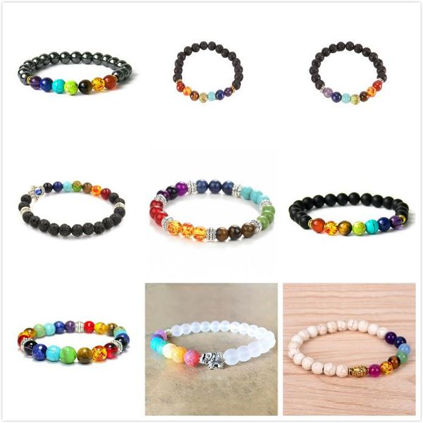 lava healing balance beads 7 chakra bracelet men black reiki buddha prayer natural stone yoga bracelet for women, Golden;silver
lava healing balance beads 7 chakra bracelet men black reiki buddha prayer natural stone yoga bracelet for women, Golden;silver