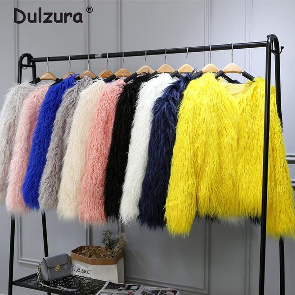 women's fur & faux fluffy mongolia sheep coat women shaggy long curly hair fake jacket 2021 winter jackets coats plus size 4xl, Black
women's fur & faux fluffy mongolia sheep coat women shaggy long curly hair fake jacket 2021 winter jackets coats plus size 4xl, Black