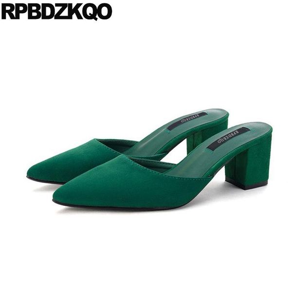 summer sandals 2020 suede pumps high heels mules slipper thick discount size 4 34 green ladies yellow shoes medium pointed toe, Black
summer sandals 2020 suede pumps high heels mules slipper thick discount size 4 34 green ladies yellow shoes medium pointed toe, Black