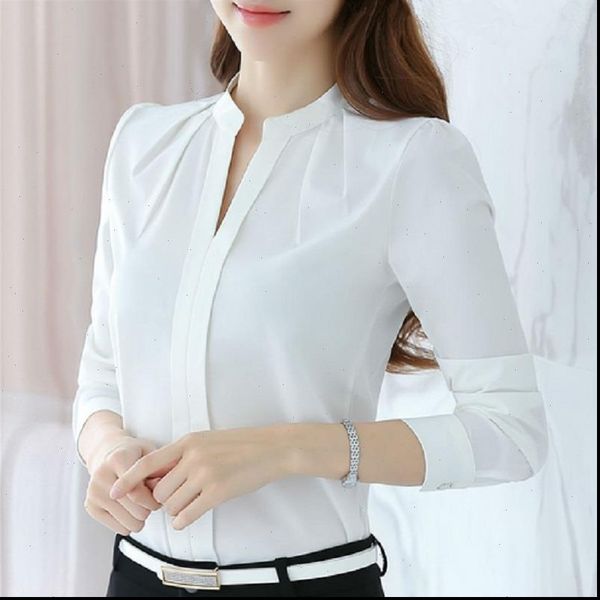fashion womens solid white shirts office lady workwear spring autumn long sleeve chiffon blouse female elegant v neck
fashion womens solid white shirts office lady workwear spring autumn long sleeve chiffon blouse female elegant v neck