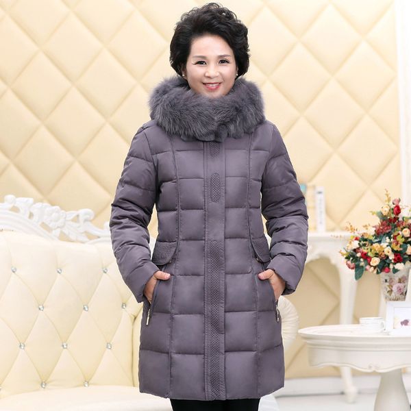 2021 new woman jacket with hood long middle-aged winter coat big fur collar plus size calls mujer 172 kj2606 e6p5, Black
2021 new woman jacket with hood long middle-aged winter coat big fur collar plus size calls mujer 172 kj2606 e6p5, Black