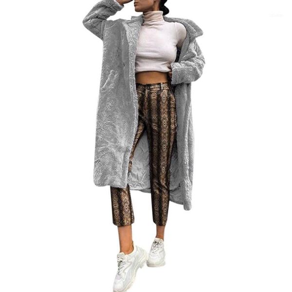 women's fur & faux autumn winter women coat plus size warm furry coats women's long loose soft thick overcoat manteau femme1, Black
women's fur & faux autumn winter women coat plus size warm furry coats women's long loose soft thick overcoat manteau femme1, Black