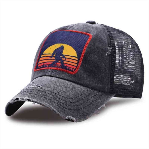 bigfoot silhouette mesh snapback women washed nbsp breathable golf hats casual baseball cap men outdoor sport trucker caps, Blue;gray 
bigfoot silhouette mesh snapback women washed nbsp breathable golf hats casual baseball cap men outdoor sport trucker caps, Blue;gray