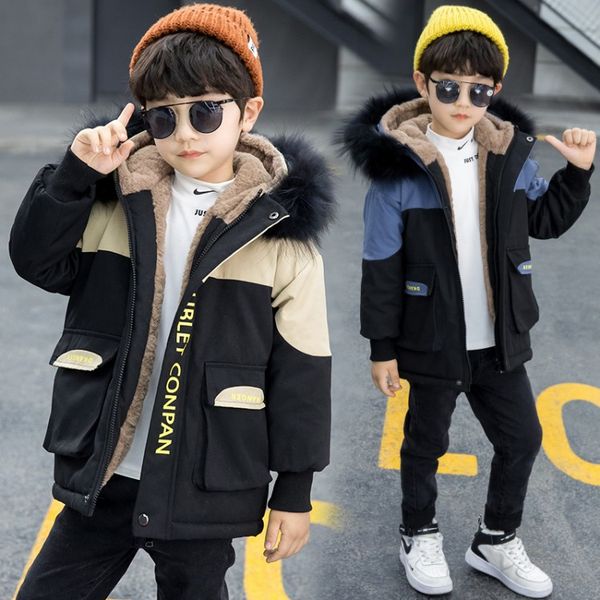 boys plus fleece jacket winter clothes, big children's thick cotton jacket 2020 new autumn and winter boys cotton jacket, Blue;gray
boys plus fleece jacket winter clothes, big children's thick cotton jacket 2020 new autumn and winter boys cotton jacket, Blue;gray