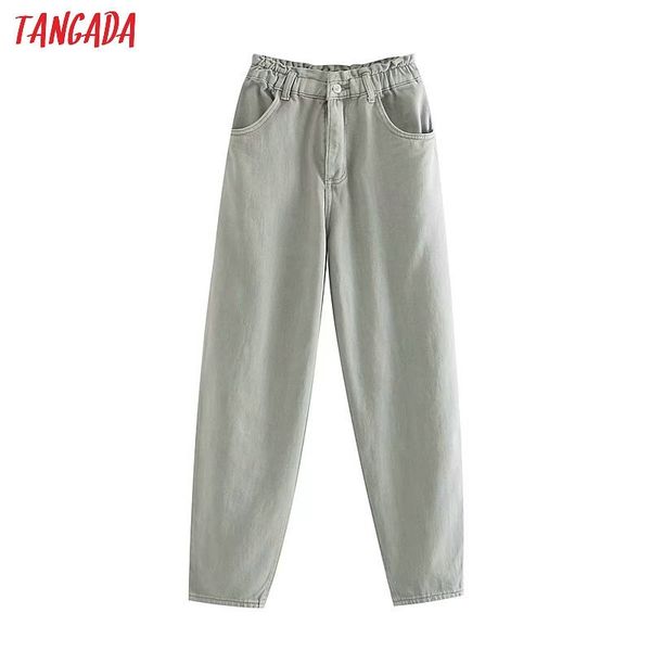 tangada autumn winter women amygreen denim harm pants strethy waist fashion female loose casual vintage jean femme 4m136 201105, Black;white
tangada autumn winter women amygreen denim harm pants strethy waist fashion female loose casual vintage jean femme 4m136 201105, Black;white