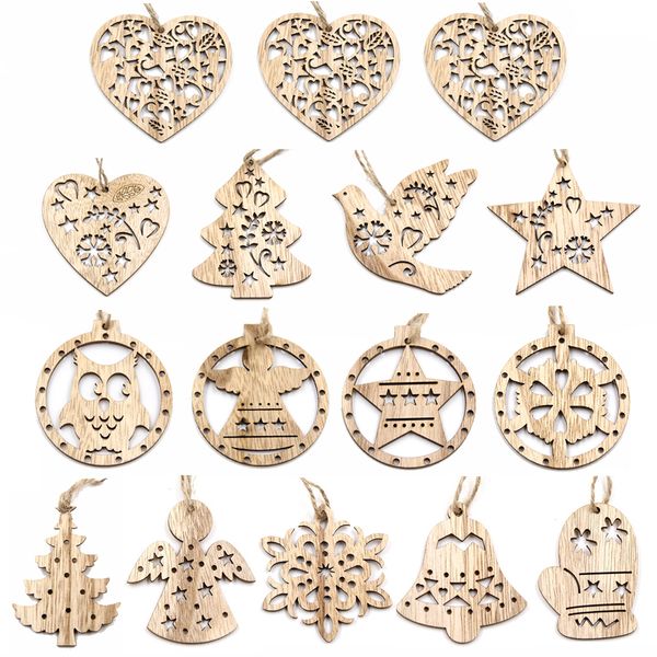 5pcs lovely vintage wooden pendants ornaments diy wood crafts kids gift xmas tree ornament christmas party decorations q1112
5pcs lovely vintage wooden pendants ornaments diy wood crafts kids gift xmas tree ornament christmas party decorations q1112