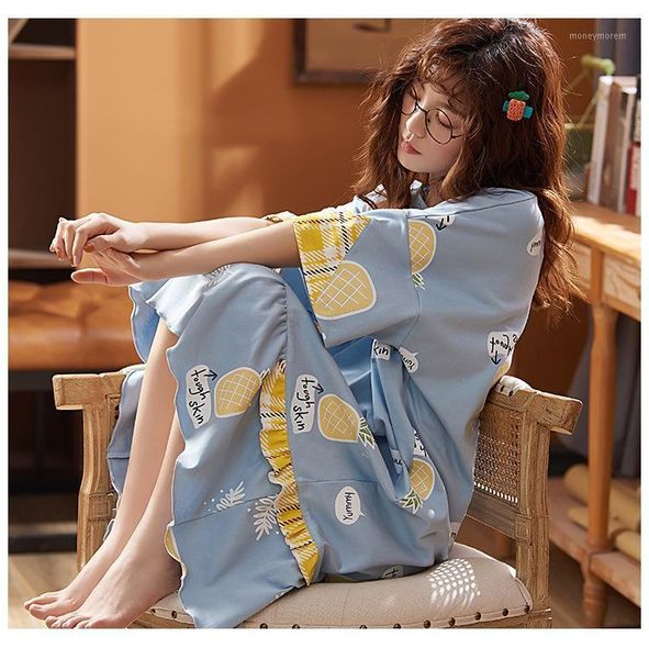 summer cotton women nightdress robe kimono gown print cartoon nioghtgown casual bath gown intimate lingerie cute homewear 3xl1, Black;red
summer cotton women nightdress robe kimono gown print cartoon nioghtgown casual bath gown intimate lingerie cute homewear 3xl1, Black;red