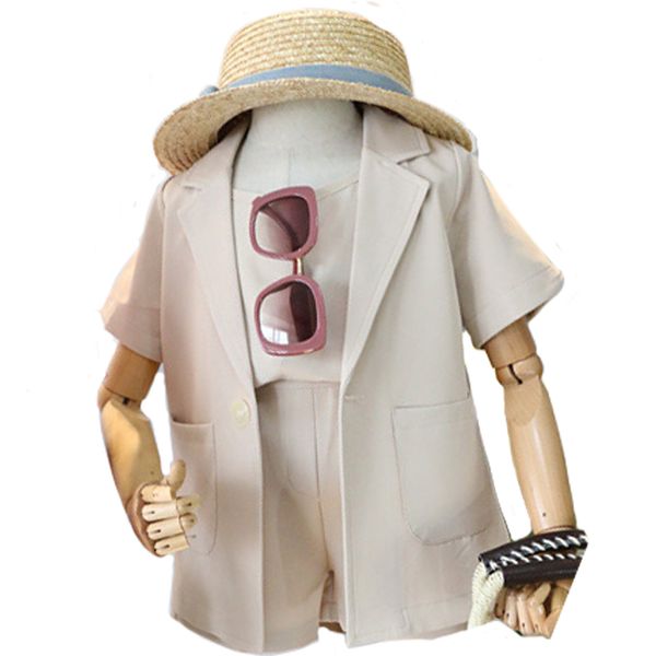 ml69182 girls short sleeve suit three-piece suit children chiffon suspender shorts three-piece summer fashionable fashion, Black;gray
ml69182 girls short sleeve suit three-piece suit children chiffon suspender shorts three-piece summer fashionable fashion, Black;gray