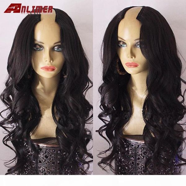 body wave u part human hair wigs 100% unprocessed brazilian remy hair u part wig for women glueless middle u shaped wigs, Black
body wave u part human hair wigs 100% unprocessed brazilian remy hair u part wig for women glueless middle u shaped wigs, Black