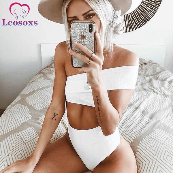 women's swimwear bikinis solid color one shoulder women swimsuit high waist bikini patchwork bathing suit brazilian swim wear set1, White;black
women's swimwear bikinis solid color one shoulder women swimsuit high waist bikini patchwork bathing suit brazilian swim wear set1, White;black