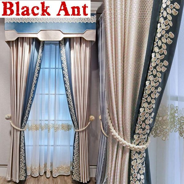 curtain & drapes nordic light luxury curtains champagne color jacquard fabric window living room villa apartment high-end customized x828f
curtain & drapes nordic light luxury curtains champagne color jacquard fabric window living room villa apartment high-end customized x828f