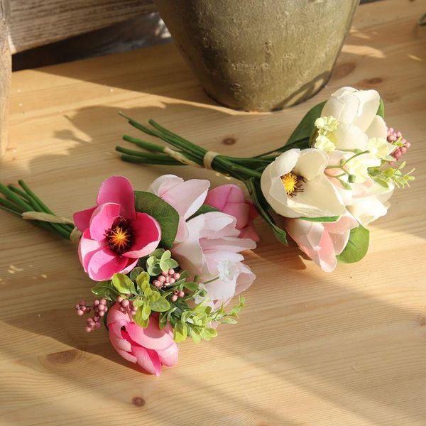 decorative flowers & wreaths 2 colors silk magnolia flower artificial wedding decoration bridal bouquet home decor fake
decorative flowers & wreaths 2 colors silk magnolia flower artificial wedding decoration bridal bouquet home decor fake