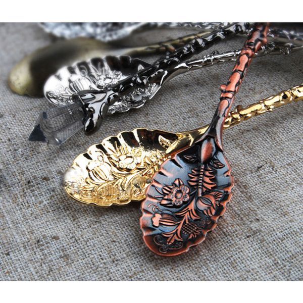 royal style metal carved coffee spoons forks vintage with crystal head kitchen fruit prikkers dessert ice-cream scoop gi
royal style metal carved coffee spoons forks vintage with crystal head kitchen fruit prikkers dessert ice-cream scoop gi