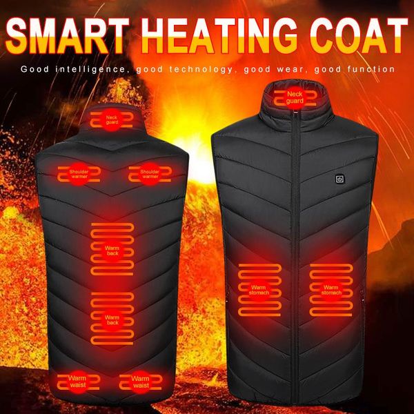 outdoor t-shirts s-4xl heating vest 9 zones heated men women usb jacket thermal clothing hunting winter, Gray;blue
outdoor t-shirts s-4xl heating vest 9 zones heated men women usb jacket thermal clothing hunting winter, Gray;blue